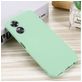 Mobigear Rubber Touch Coque OPPO A17 Coque arrière en Silicone - Vert