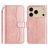 Mobigear S Line iPhone 17 Pro Étui Portefeuille - Rose doré
