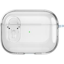 Mobigear Crystal Clip Coque Apple AirPods Pro 2 Coque Rigide - Transparent