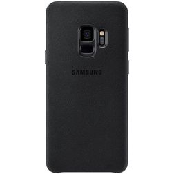 Samsung Alcantara Coque Samsung Galaxy S9 Coque arrière en Alcantara - Noir