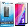 Mobigear Premium TCL 30E Verre trempé Protection d'écran - Compatible Coque - Noir