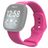 Mobigear Sport Dual Bracelet Silicone Fitbit Sense Fermeture à clou et passant - Rose