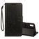 Mobigear Flowers Housse iPhone XR Etui Porte-Monnaie - Noir