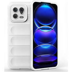 Mobigear Bumpy Xiaomi 13 TPU souple Coque arrière - Blanc