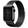 Mobigear Style Loop Bracelet Milanais Apple Watch Fermeture magnétique - 49/46/45/44 mm - Noir