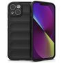 Mobigear Bumpy Coque iPhone 14 Coque arrière en TPU Souple - Noir