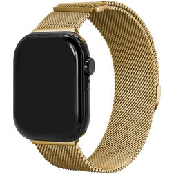 Mobilize RVS Bracelet Milanais Apple Watch Fermeture magnétique - 42/41/40/38 mm - Or