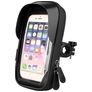 Mobigear Weather Shield Support Vélo Guidon Coque Universel (max 17 cm x 9 cm) - Noir