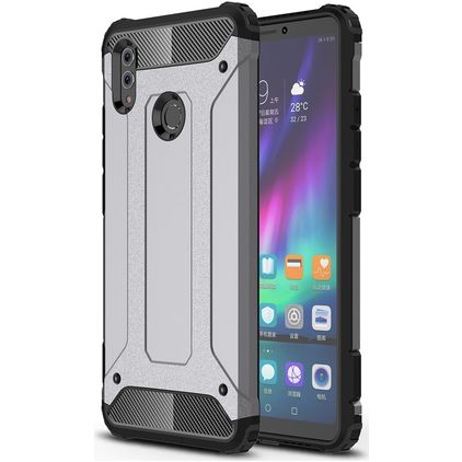 Mobigear Outdoor Coque HONOR Note 10 Coque arrière Rigide Anti-Chocs - Gris