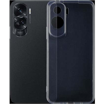 Mobigear Ultra Thin Coque Transparente HONOR 90 Lite Coque arrière en TPU Souple Extra-fin - Transparent