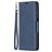 Mobigear Excellent Housse Samsung Galaxy A12 Etui Porte-Monnaie - Bleu