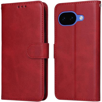 Mobigear Wallet Housse Google Pixel 10a Etui Porte-Monnaie - Rouge