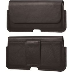 Mobigear Deluxe Belt Etui de ceinture (max 17,7 cm x 8,5 cm) - Pochette de ceinture - Holster - Noir