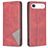 Mobigear Rhombus Slim Housse iPhone Air Etui - Rouge
