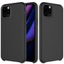 Mobigear Rubber Touch Coque iPhone 11 Pro Coque arrière en Silicone - Noir
