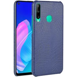 Mobigear Croco Coque Huawei P40 Lite E Coque arrière Rigide - Bleu
