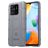 Mobigear Rugged Shield Coque Xiaomi Redmi 10C Coque arrière en TPU Souple Anti-Chocs - Gris