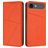 Mobigear Frosted Flip iPhone Air Étui Portefeuille - Orange