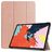 Mobigear Tri-Fold iPad Air 4 (2020) Étui - Rose doré