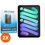 Mobigear iPad Mini 6 (2021) Verre trempé Protection d'écran - Compatible Coque (Lot de 2)
