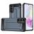 Mobigear Outdoor Samsung Galaxy A35 Plastique rigide Coque arrière Antichoc - Bleu marine