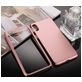 Mobigear TriGuard Coque iPhone XS Coque arrière Rigide - Rose doré