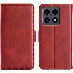 Mobigear Slim Magnet Housse Xiaomi 15T Etui Porte-Monnaie - Rouge