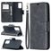 Mobigear Excellent Housse Samsung Galaxy A52 Etui Porte-Monnaie - Noir