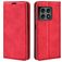 Mobigear Retro Slim OnePlus 10 Pro Étui Portefeuille - Rouge