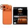 PanzerGlass FENDER iPhone 17 Pro Aluminium Protection caméra - Compatible coque - Cosmic Orange