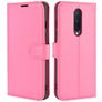 Mobigear Classic Housse OnePlus 8 Etui Porte-Monnaie - Magenta