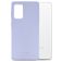 Mobilize Rubber Gelly Coque Samsung Galaxy A32 5G Coque arrière en TPU Souple - Pastel Purple