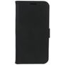 Valenta Classic Housse iPhone 12 Pro Max Etui en Cuir Véritable Porte-Monnaie - Noir