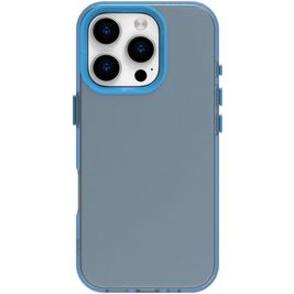 Mobigear Crystal Coque iPhone 16 Pro Max Coque arrière Rigide - Bleu