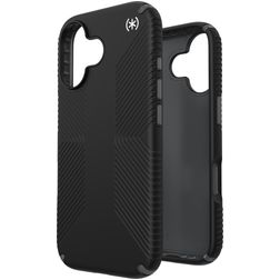 Speck Presidio2 Grip Coque iPhone 17 Coque arrière Rigide Anti-Chocs - Noir
