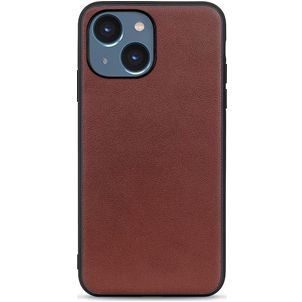 Mobigear Excellent Coque iPhone 14 Coque arrière Rigide - Marron