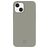 Valenta Snap Luxe Coque iPhone 13 Coque arrière en Cuir Véritable - Gris