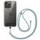 Mobigear Lanyard - Cordon de téléphone universel ajustable - Gris