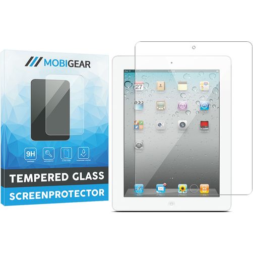 Mobigear iPad 3 (2012) Verre trempé Protection d'écran - Compatible Coque
