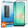 Mobigear Premium Samsung Galaxy A26 Verre trempé Protection d'écran - Compatible Coque - Noir (Lot de 2)