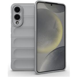 Mobigear Bumpy Coque Samsung Galaxy S25 Edge Coque arrière en TPU Souple - Gris