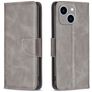 Mobigear Excellent Housse iPhone 15 Plus Etui Porte-Monnaie - Gris