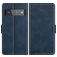 Mobigear Slim Magnet Google Pixel 6 Pro Étui Portefeuille - Bleu foncé