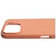Nudient Base Coque iPhone 16 Pro Coque arrière en Silicone - Peach Orange