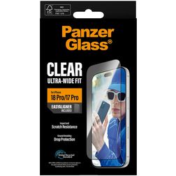 PanzerGlass Ultra Wide Fit iPhone 18 Pro Verre trempé Protection d'écran - Compatible coque + Cadre de pose