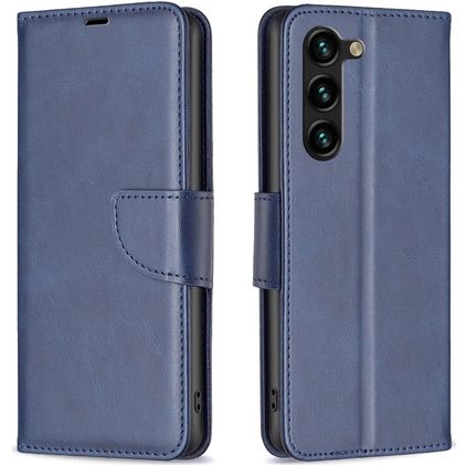 Mobigear Excellent Samsung Galaxy S25 Plus Étui Portefeuille - Bleu