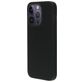 Mobiparts Coque iPhone 14 Pro Coque arrière en Silicone - Noir