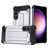 Mobigear Outdoor Coque Samsung Galaxy S24 Coque arrière Rigide Anti-Chocs - Argent