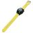 Mobigear Bumpy Bracelet Silicone Smartwatch Fermeture boucle ardillon - Connexion universelle de 22 mm - Jaune