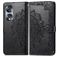 Mobigear Mandala Housse HONOR 70 Etui Porte-Monnaie - Noir